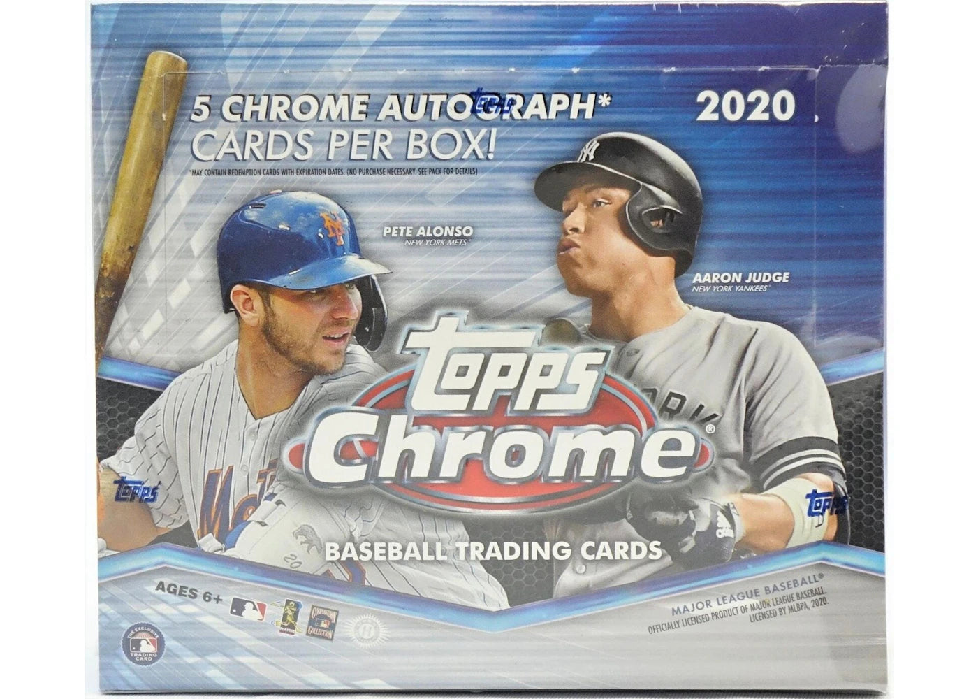 2020 Topps Chrome Baseball Jumbo Box