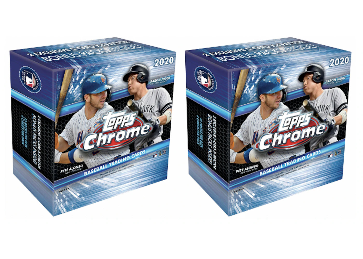 2020 Topps Chrome Baseball Monster Box 2x Lot