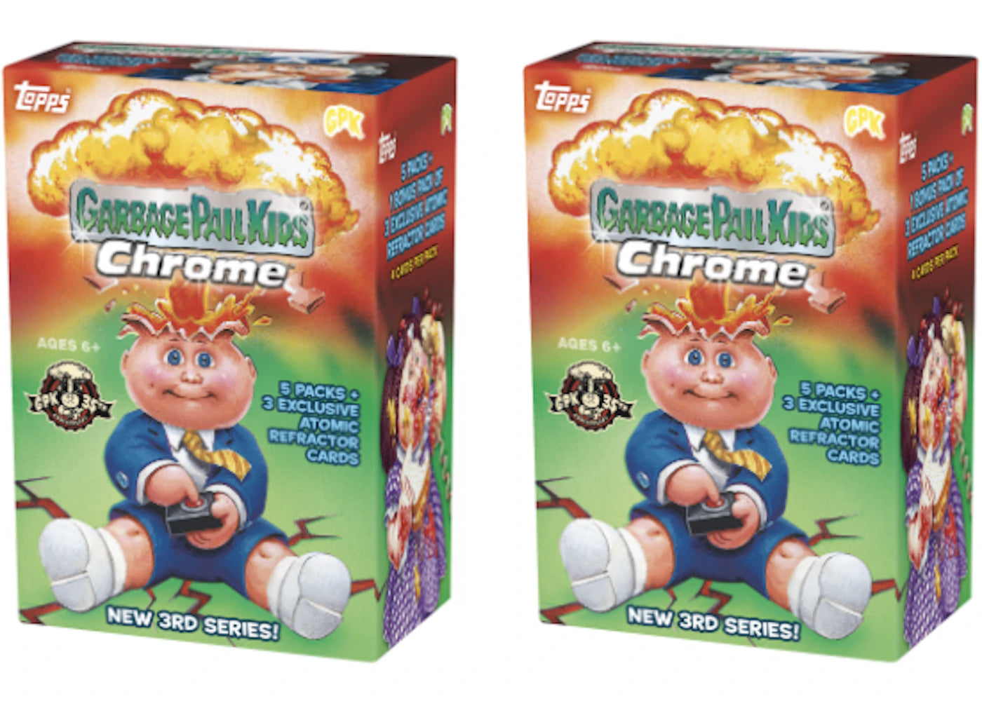 2020 Topps Chrome Garbage Pail Kids Blaster Box 2x Lot