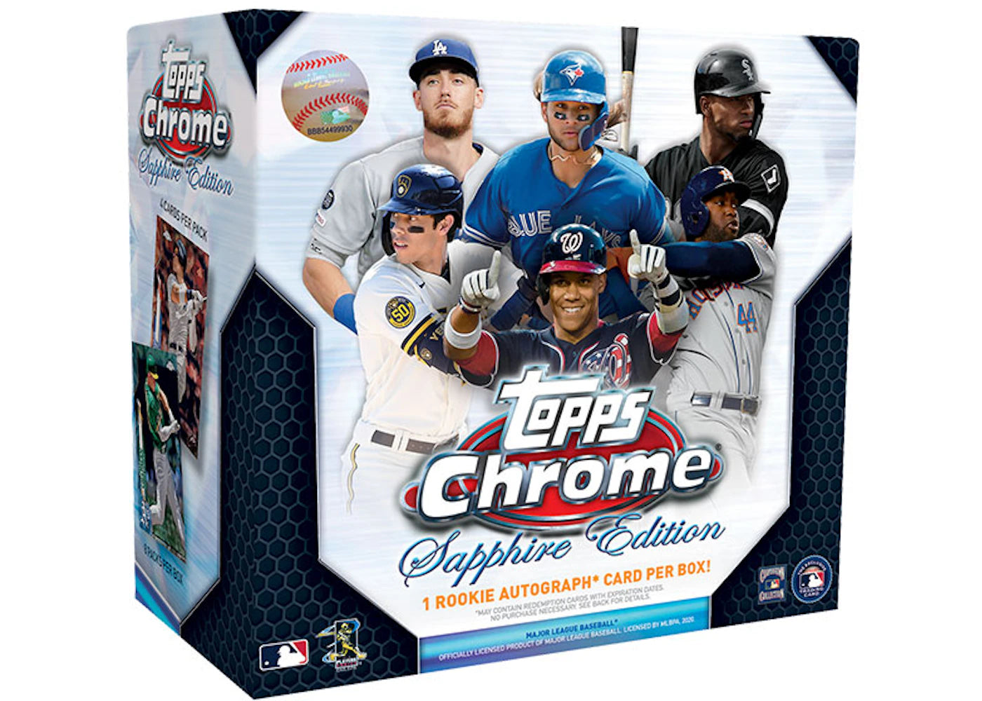 2020 Topps Chrome Sapphire Edition Baseball Box