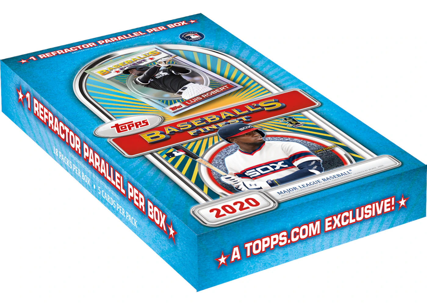 2020 Topps Finest Flashbacks Baseball Hobby Box