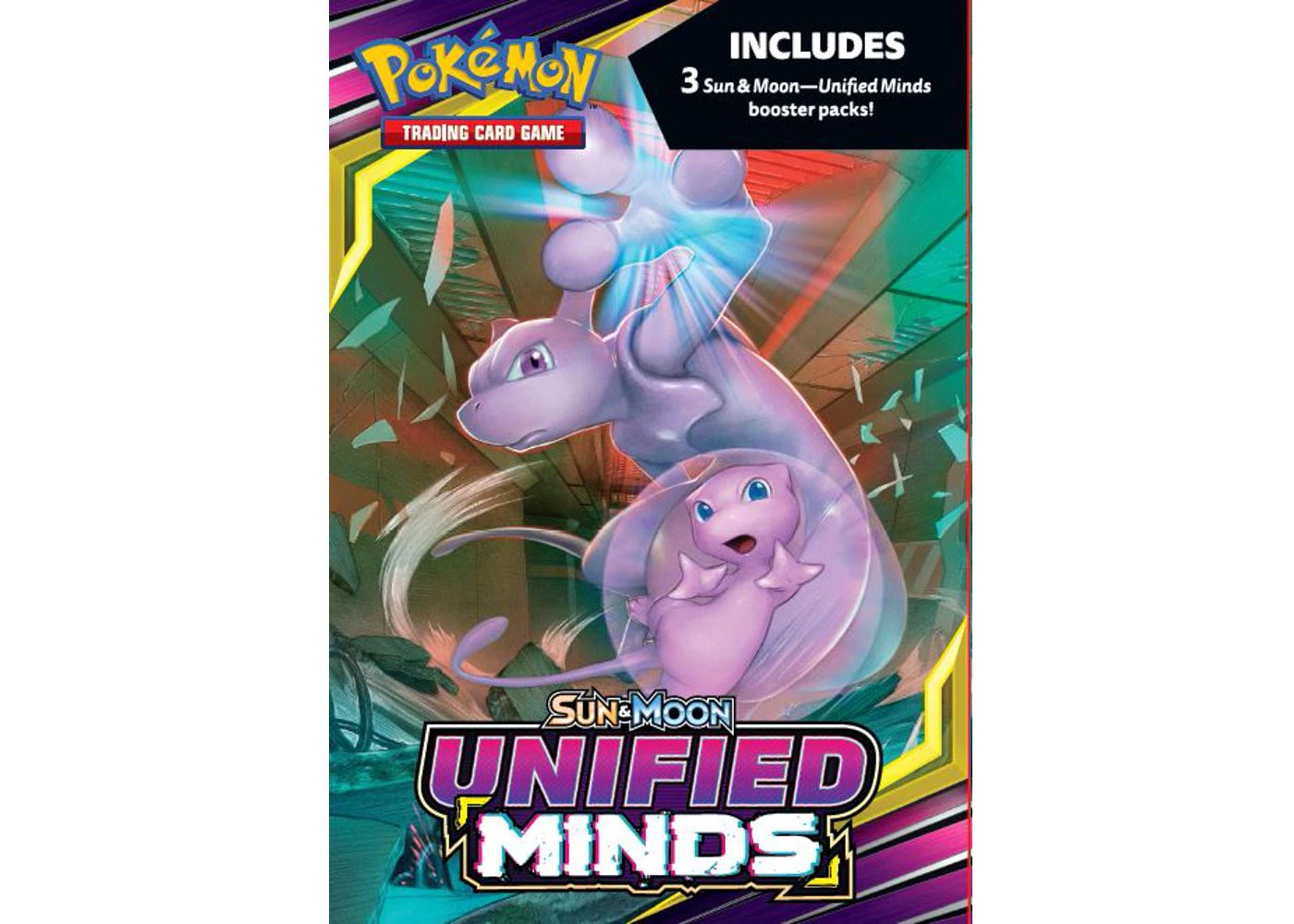 Pokémon TCG Sun & Moon Unified Minds Hanger Box