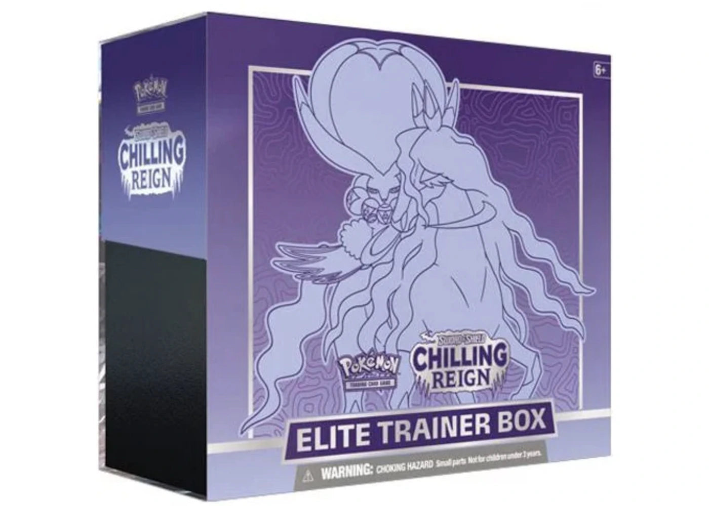 Pokémon TCG Sword & Shield Chilling Reign Elite Trainer Box (Shadow Rider Calyrex)