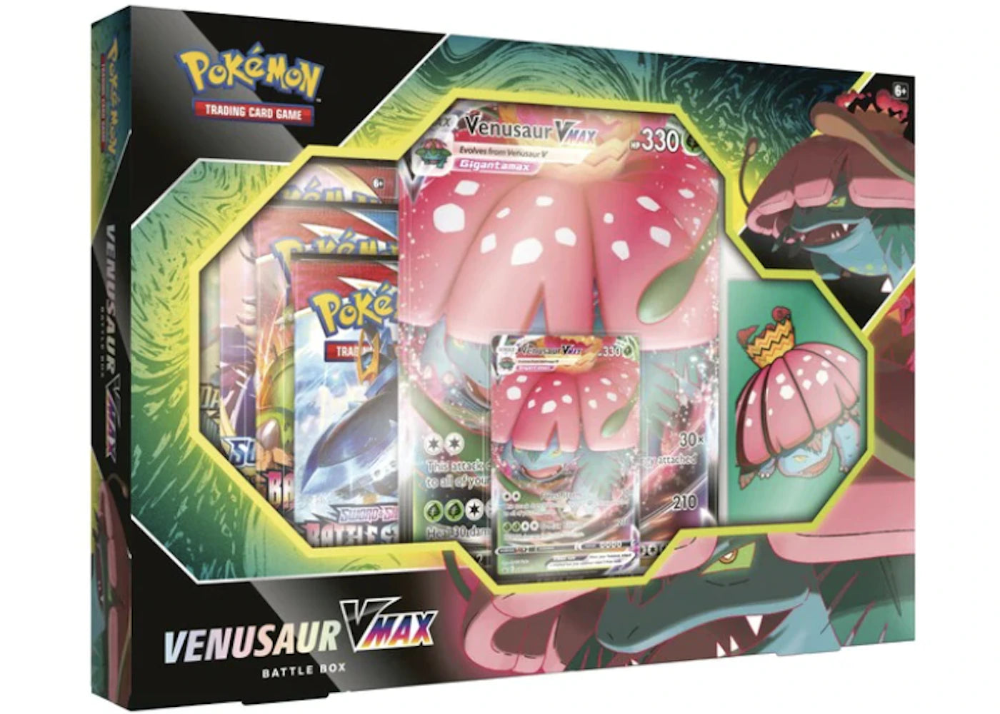 Pokémon TCG Venusaur VMAX Battle Box
