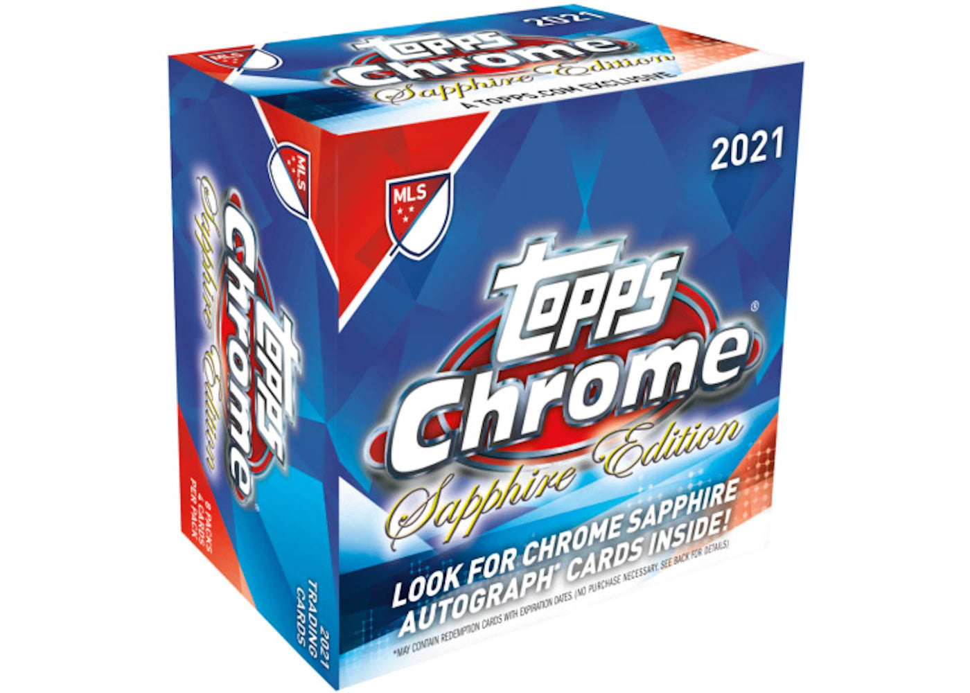 2021 Topps Chrome MLS Sapphire Edition Soccer Hobby Box