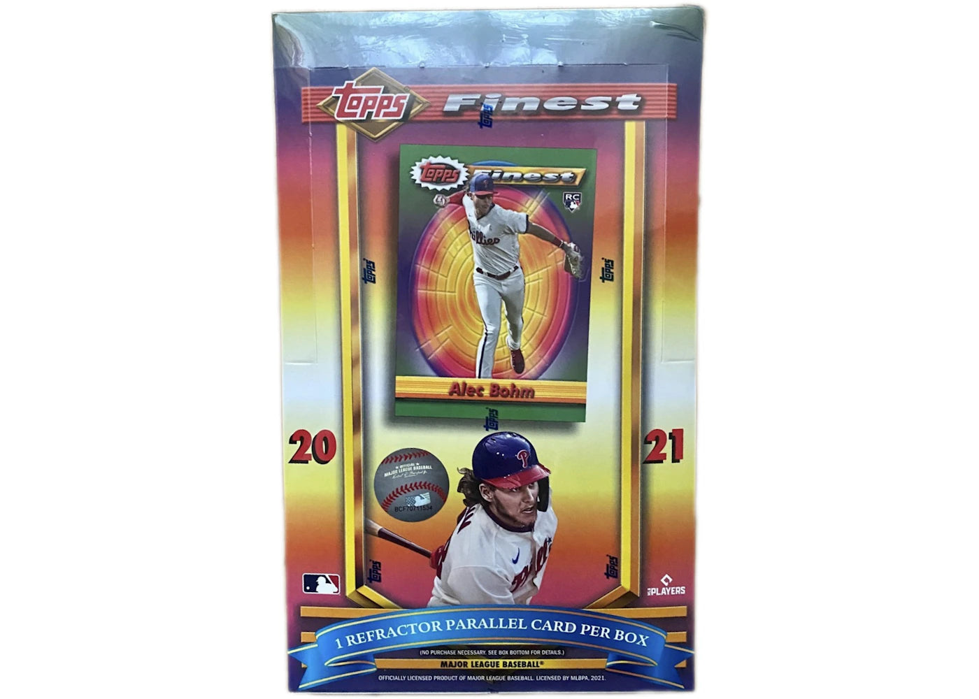2021 Topps Finest Flashbacks Baseball Hobby Box