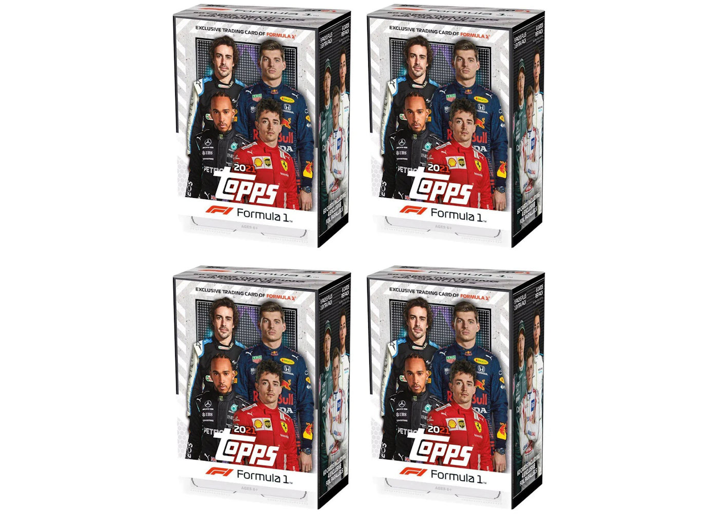 2021 Topps Formula 1 Racing Blaster Box 4x Lot
