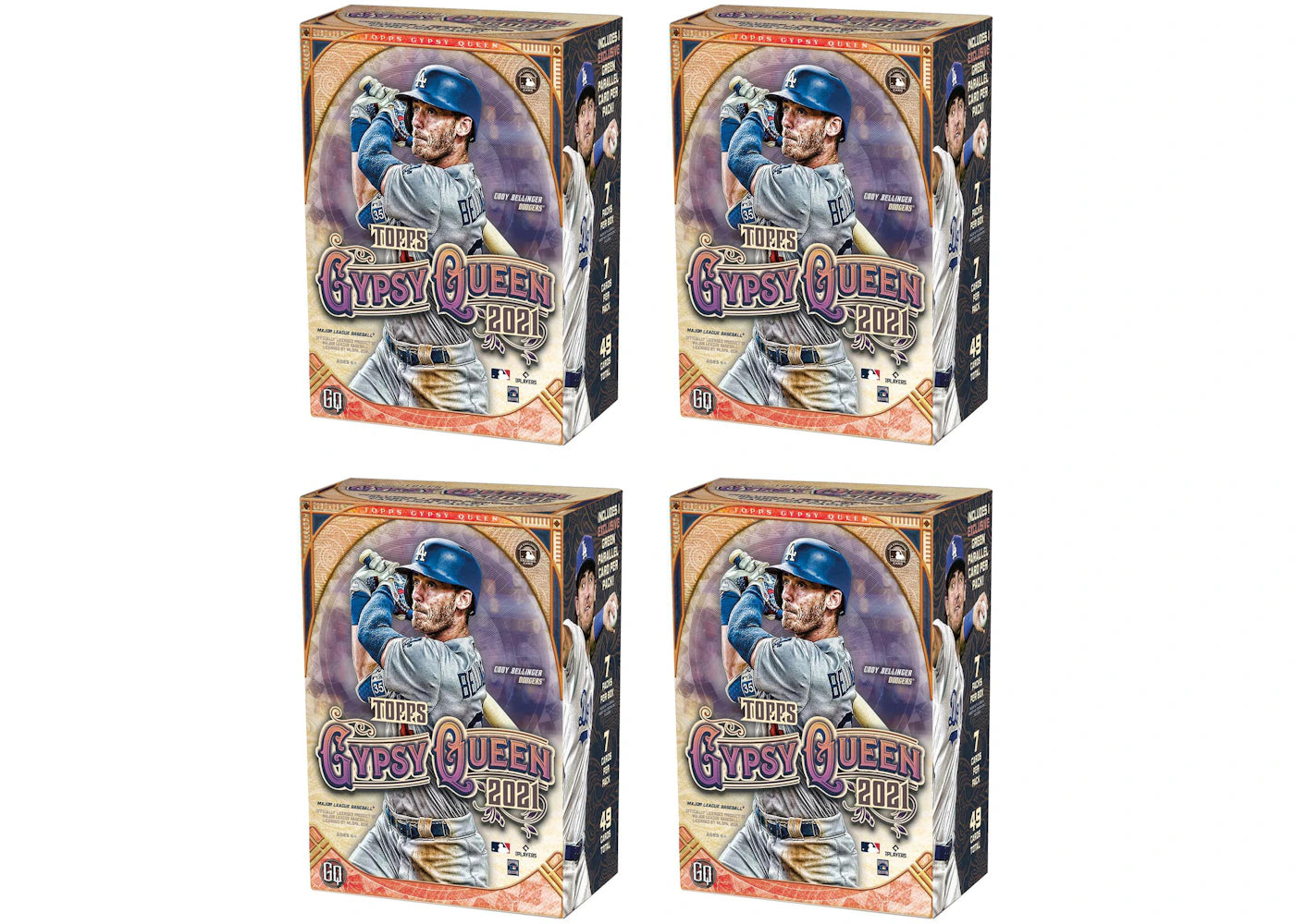 2021 Topps Gypsy Queen Baseball Blaster Box 4x Lot