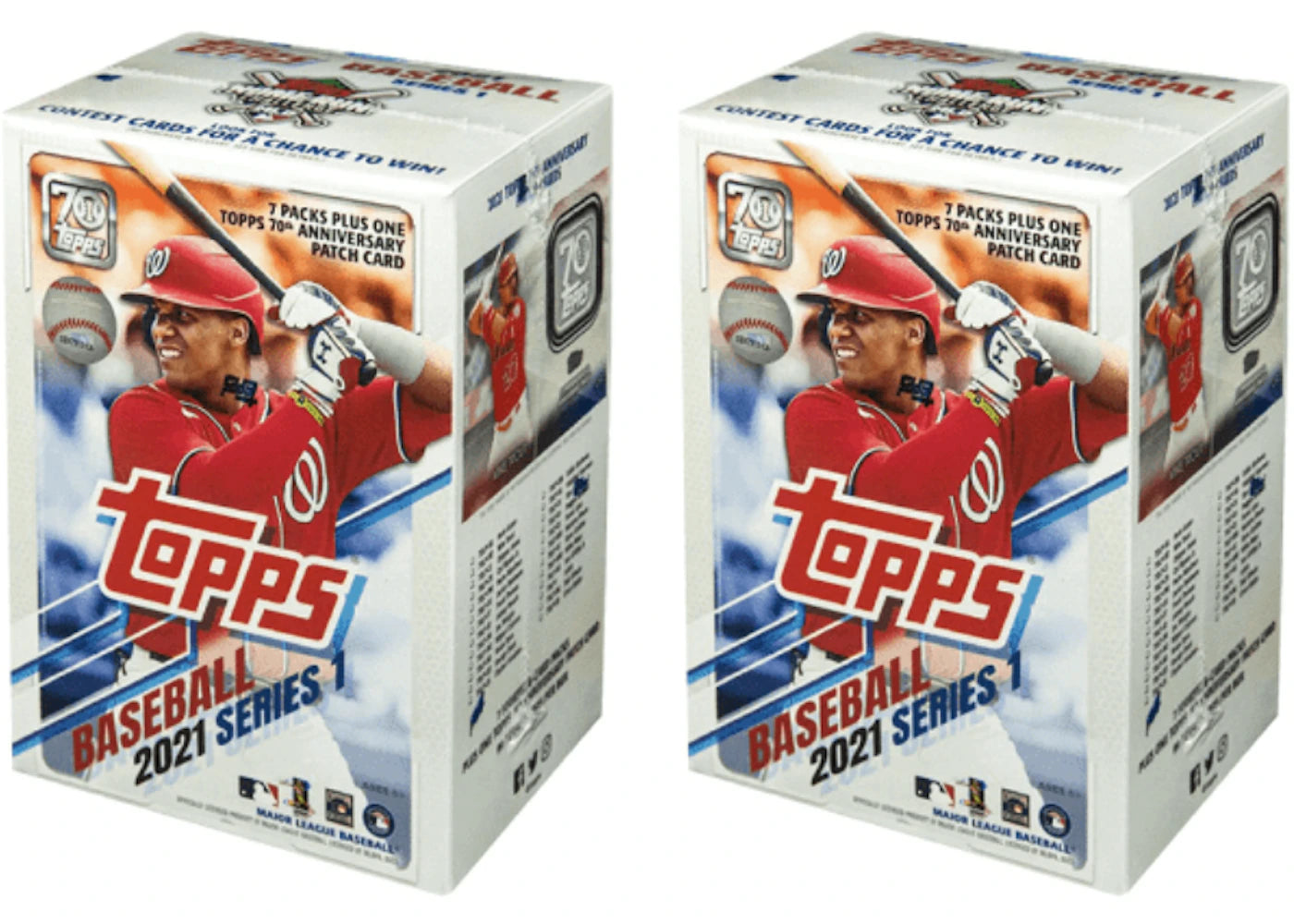 2021 Topps Series 1 Baseball Blaster Box 2x Lot