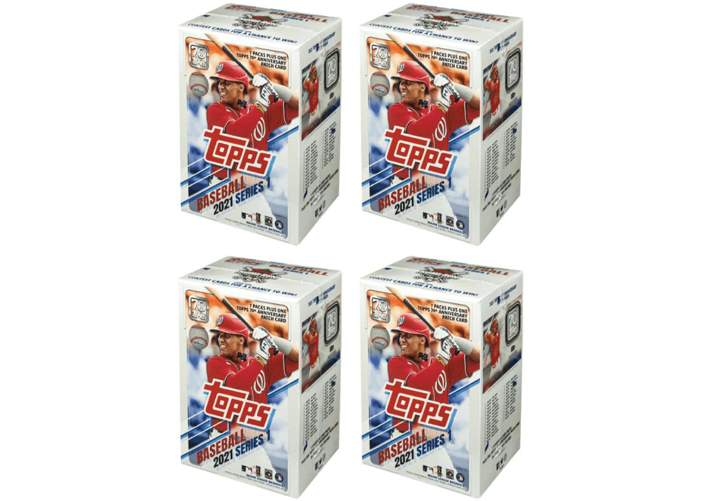 2021 Topps Series 1 Baseball Blaster Box 4x Lot