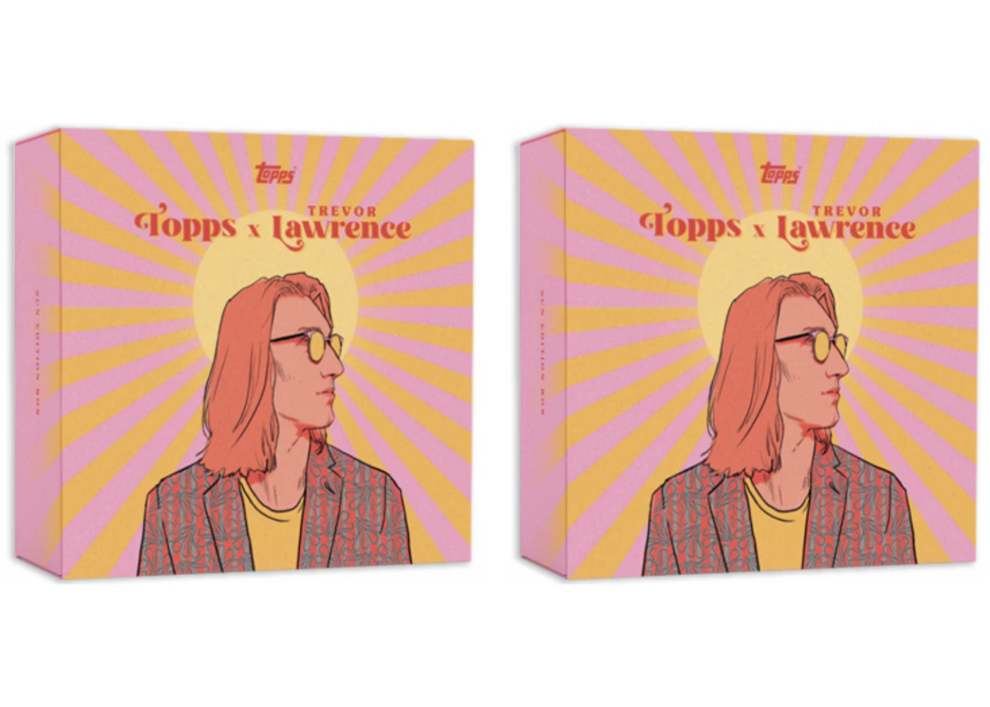 2021 Topps Trevor Lawrence Football Online Exclusive Box Sun 2x Lot