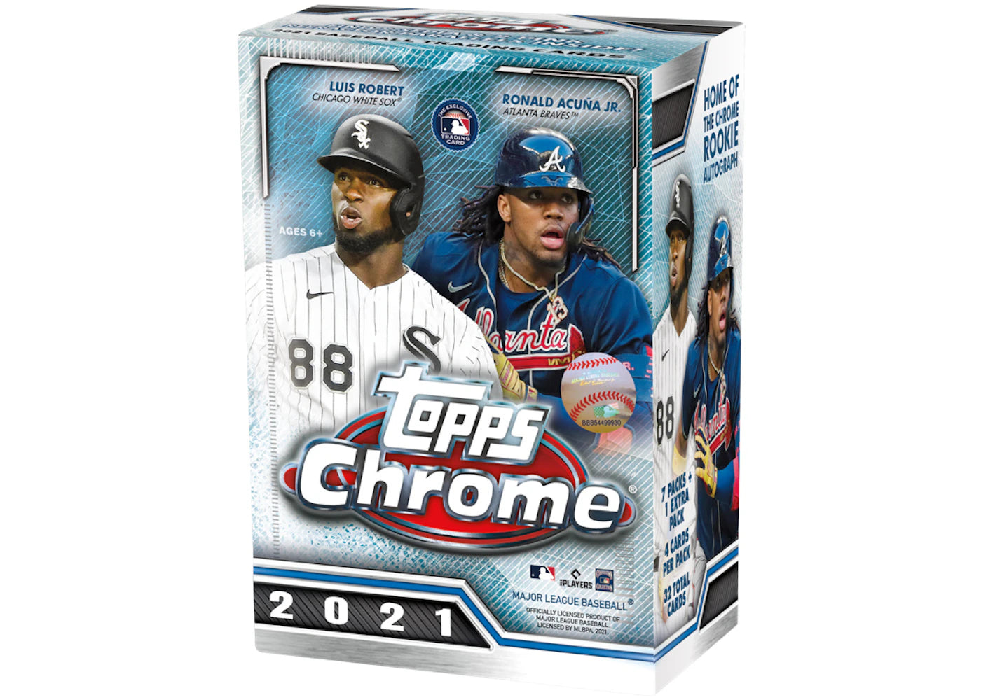 2021 Topps Chrome Baseball Blaster Box