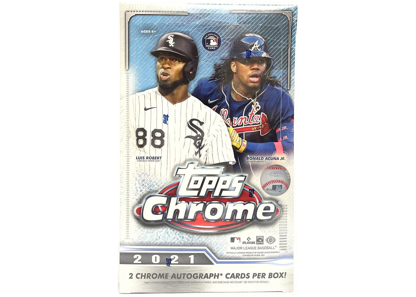 2021 Topps Chrome Baseball Hobby Box (Chrome Autographs)