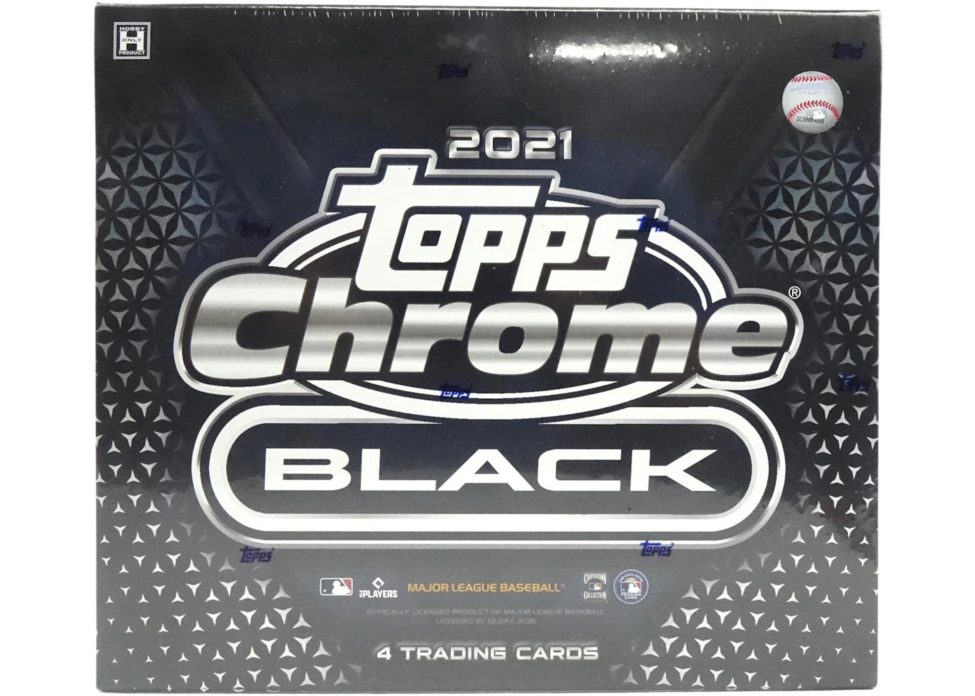 2021 Topps Chrome Black Baseball Hobby Box