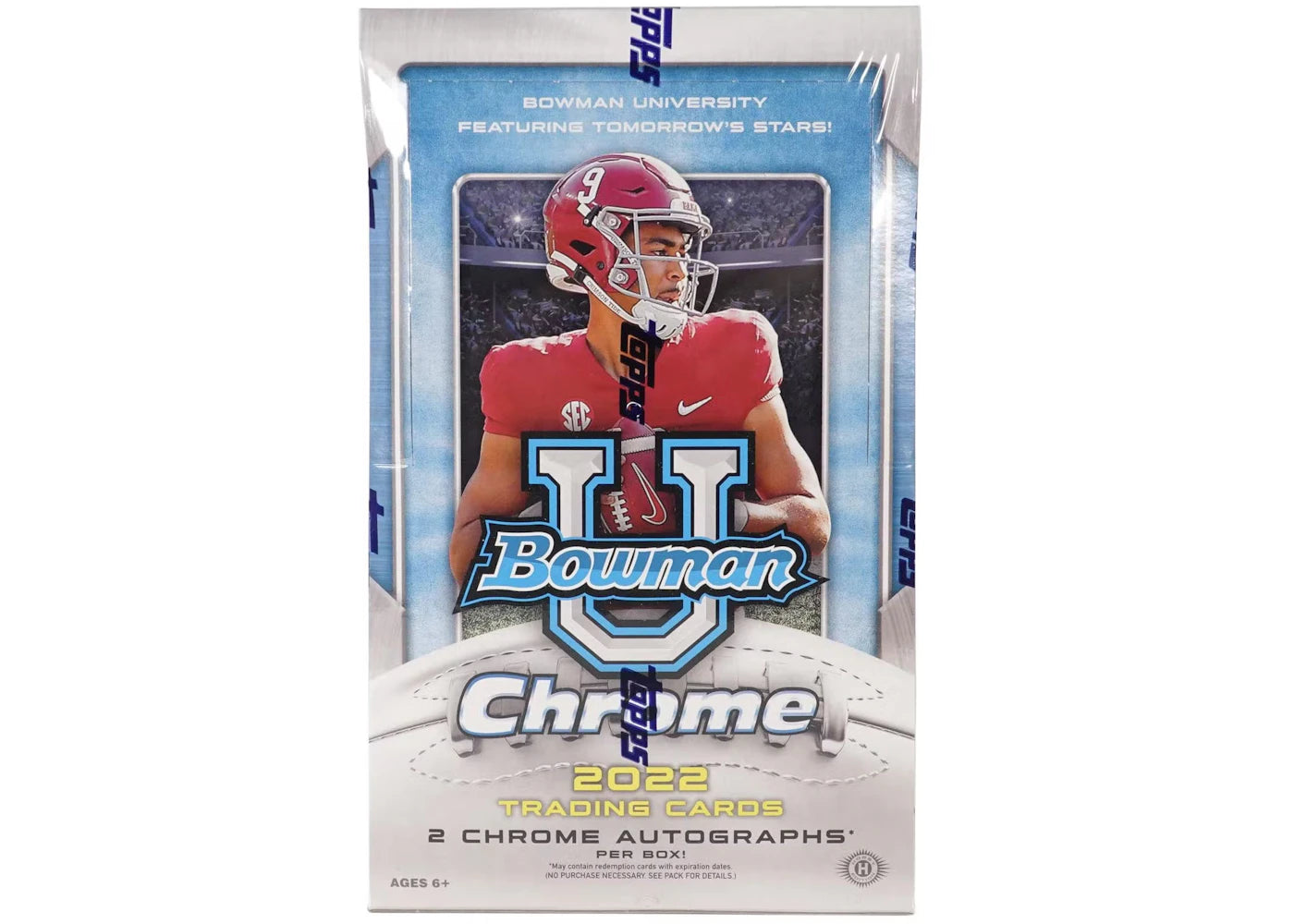 2022 Bowman Chrome University Football Hobby Box