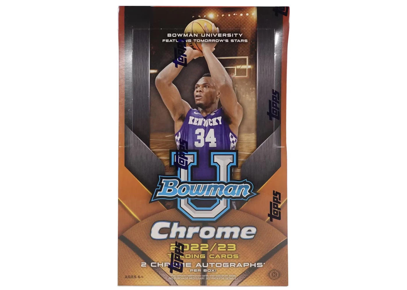 2022-23 Bowman University Chrome Basketball Hobby Box