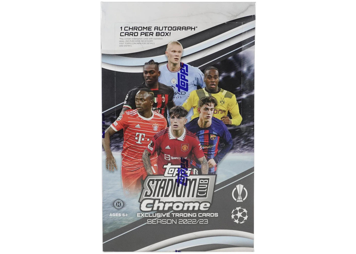 2022-23 Topps UEFA Stadium Club Chrome Soccer Hobby Box
