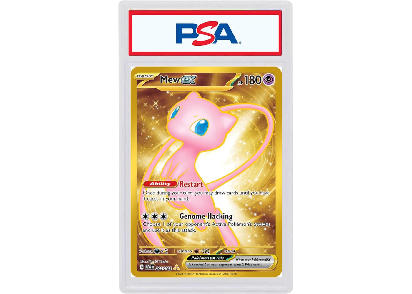 2023 Pokémon 151 Ultra-Premium Collection 205 Mew Ex (PSA or BGS Graded)