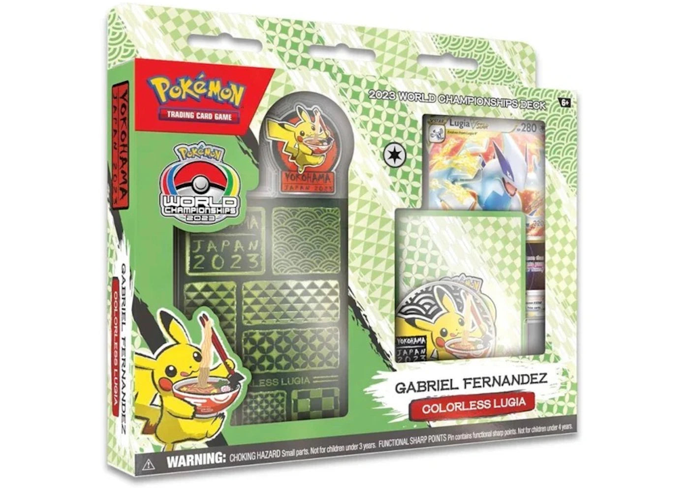 2023 Pokèmon 2023 World Championships Deck Gabriel Fernandez Colorless Lugia Box
