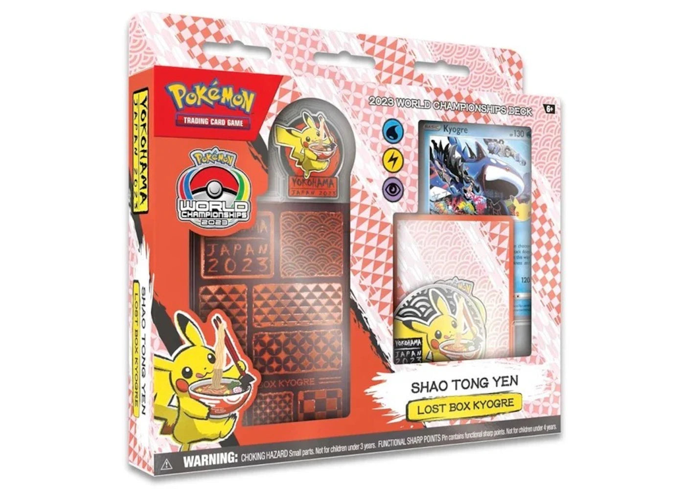 2023 Pokèmon 2023 World Championships Deck Shao Tong Yen Lost Box Kyogre Box