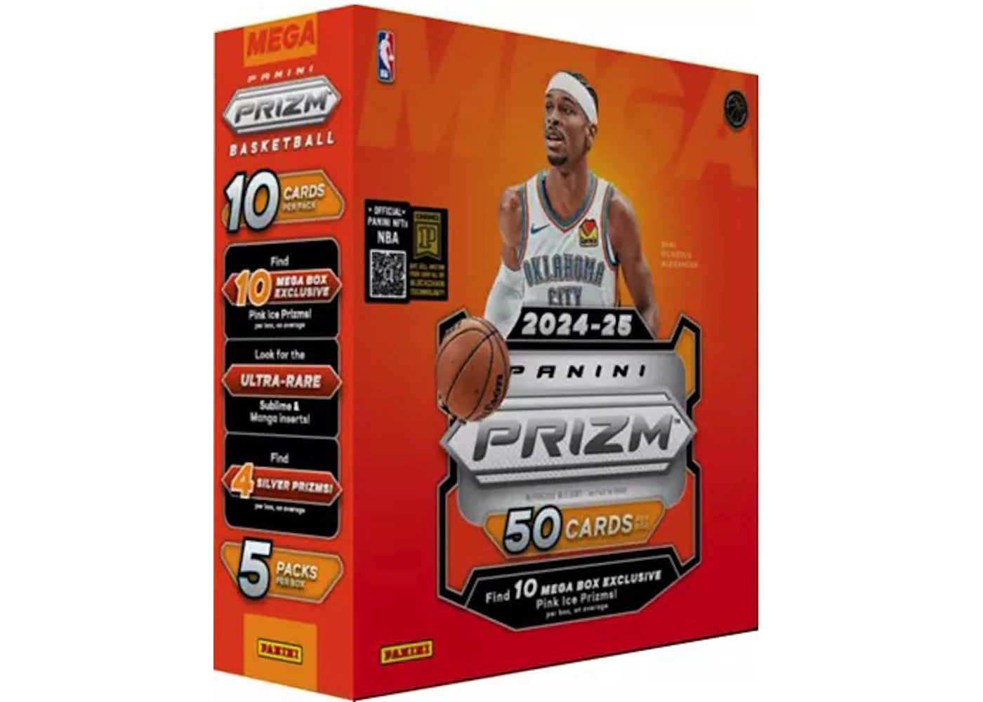 2024-25 Panini Prizm Basketball NBA Mega Box