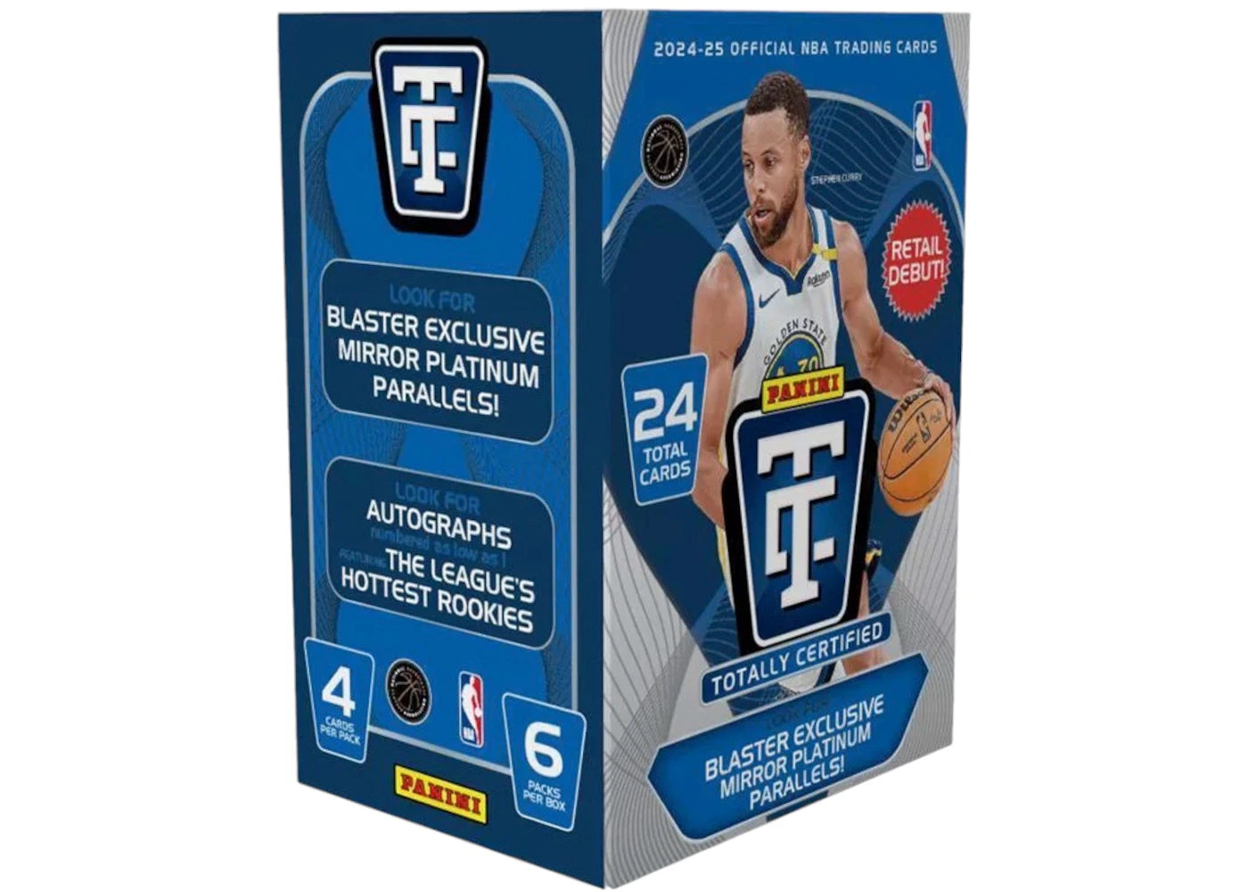 2024-25 Panini Totally Certified Basketball Blaster Box