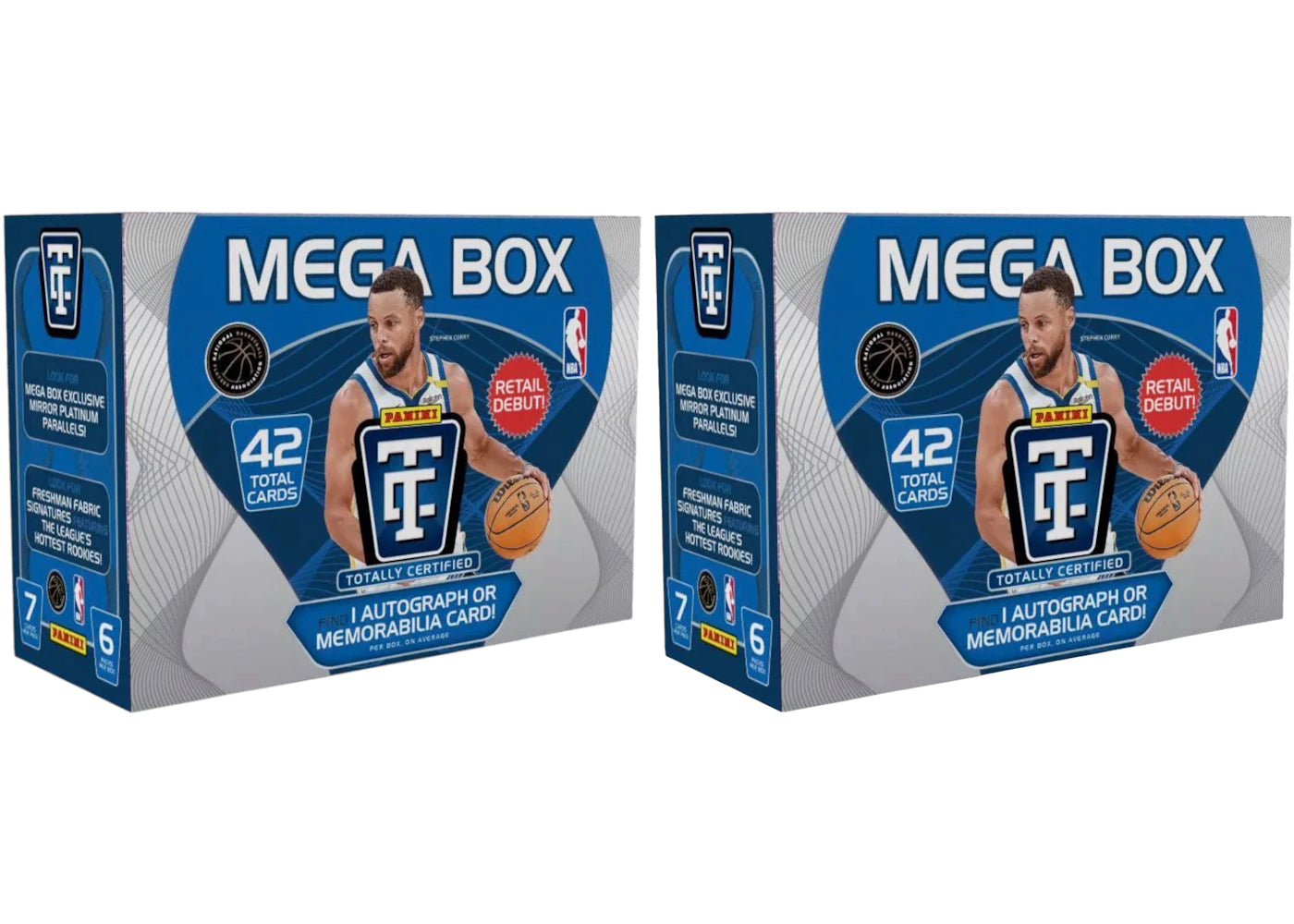 2024-25 Panini Totally Certified Basketball Mega Box 2x Lot