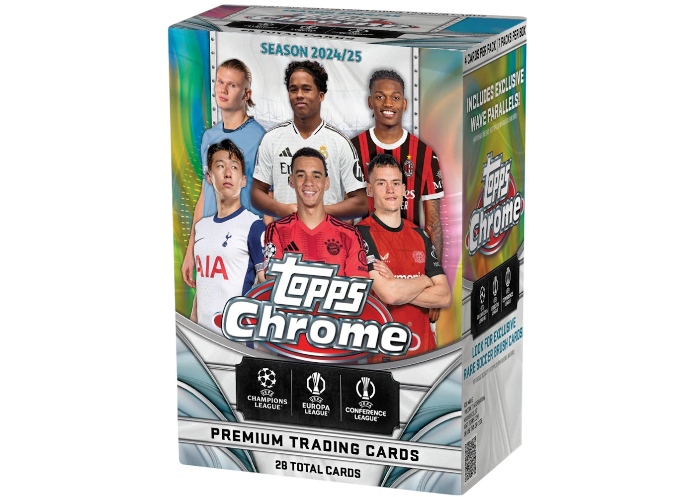 2024-25 Topps Chrome UEFA Club Competitions Value Box