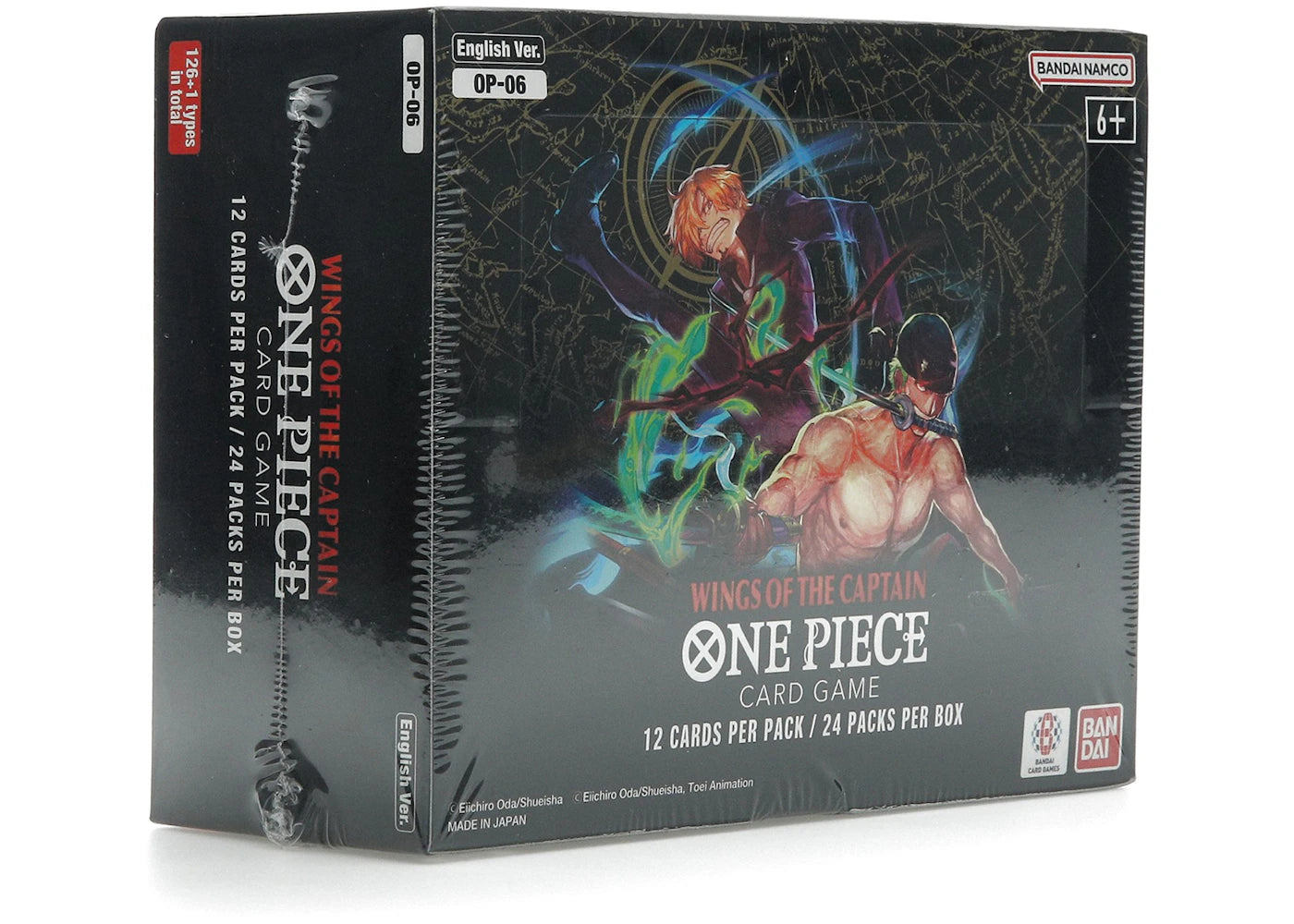 2024 Bandai One Piece Card Game Wings of the Captain Booster Box (OP-06) (English) 2x Lot