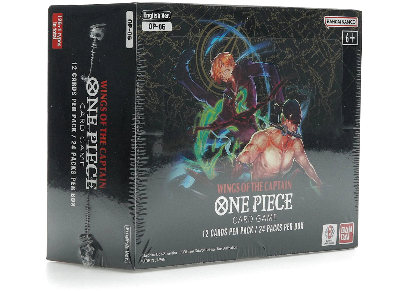 2024 Bandai One Piece Card Game Wings of the Captain Booster Box (OP-06) (English)