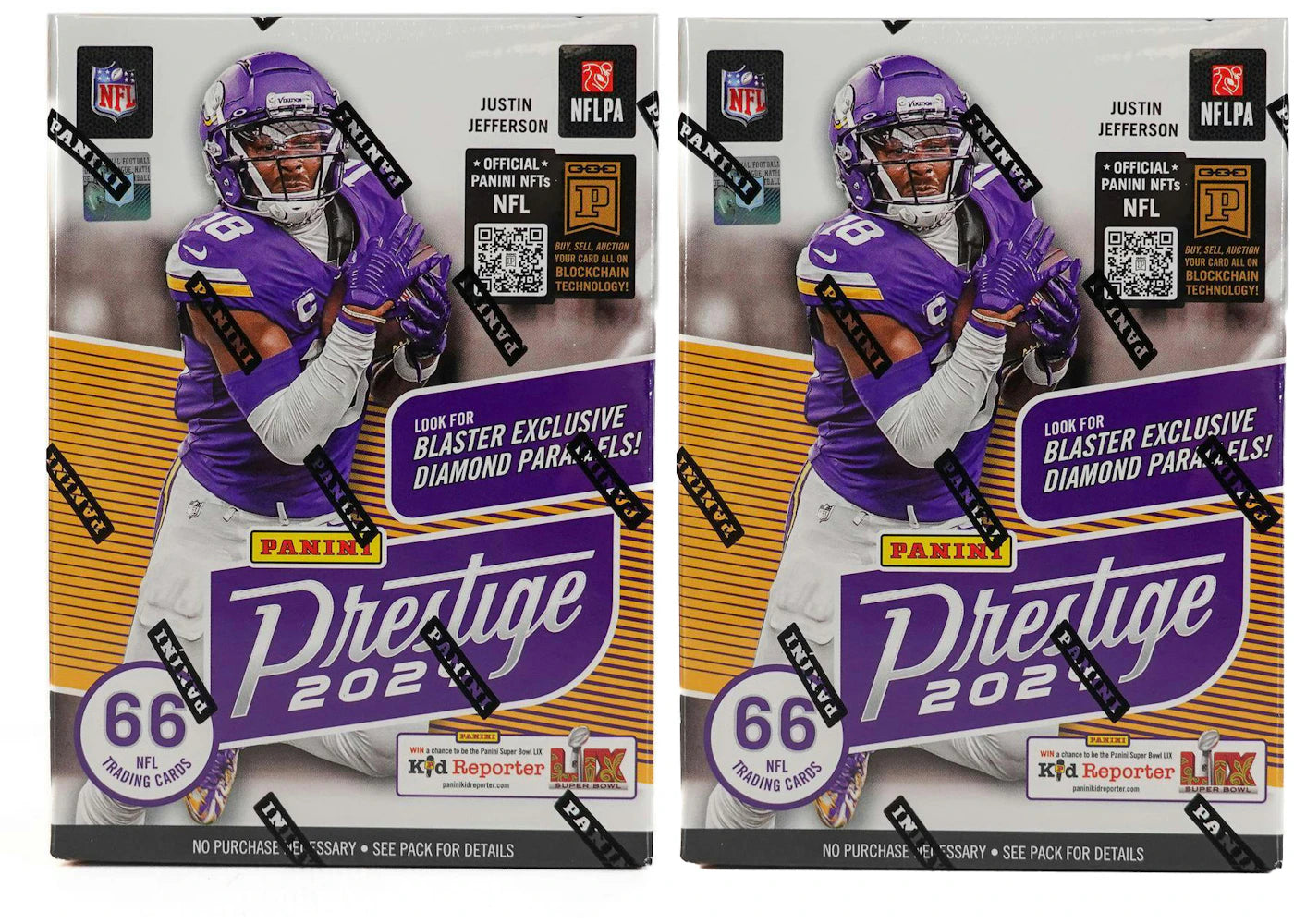 2024 Panini Prestige Football Blaster Box 2x Lot