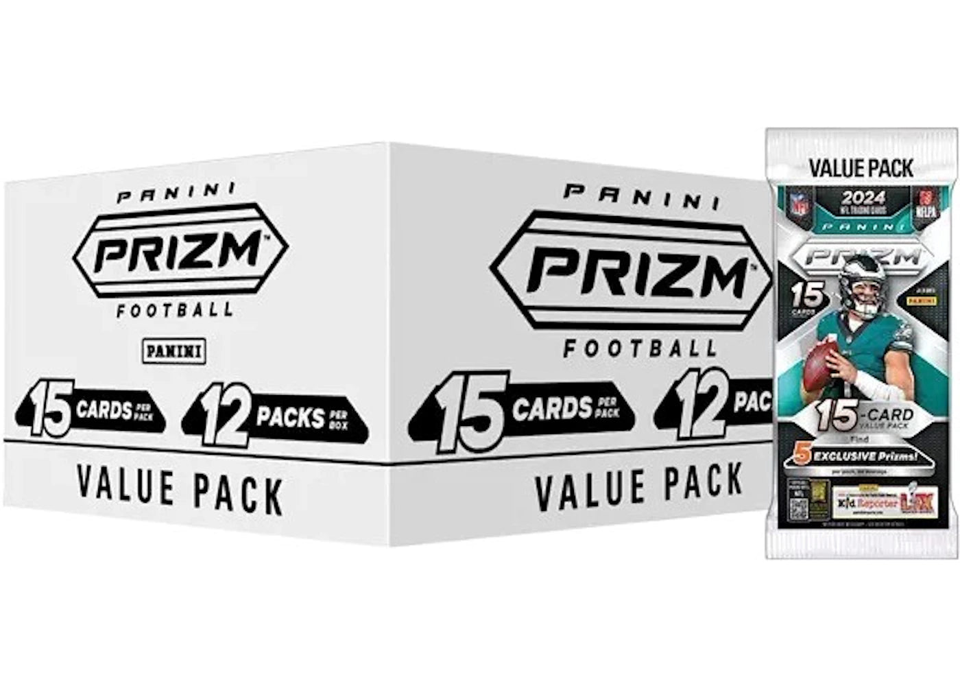 2024 Panini Prizim NFL Football Fat Pack Box