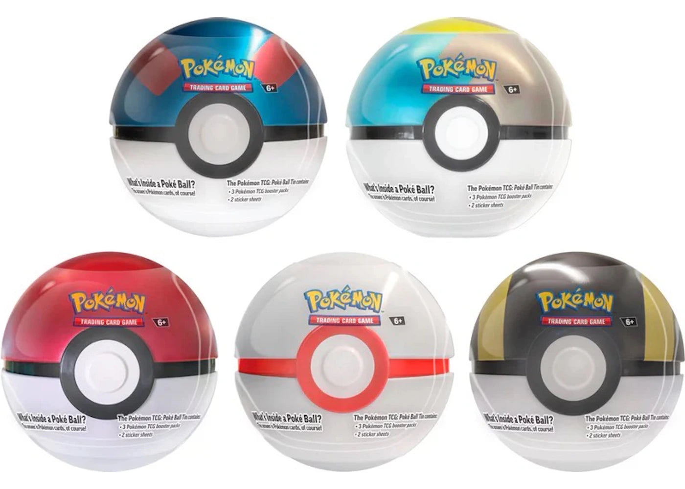 2024 Pokèmon Poke Ball C25 D25 Tin
