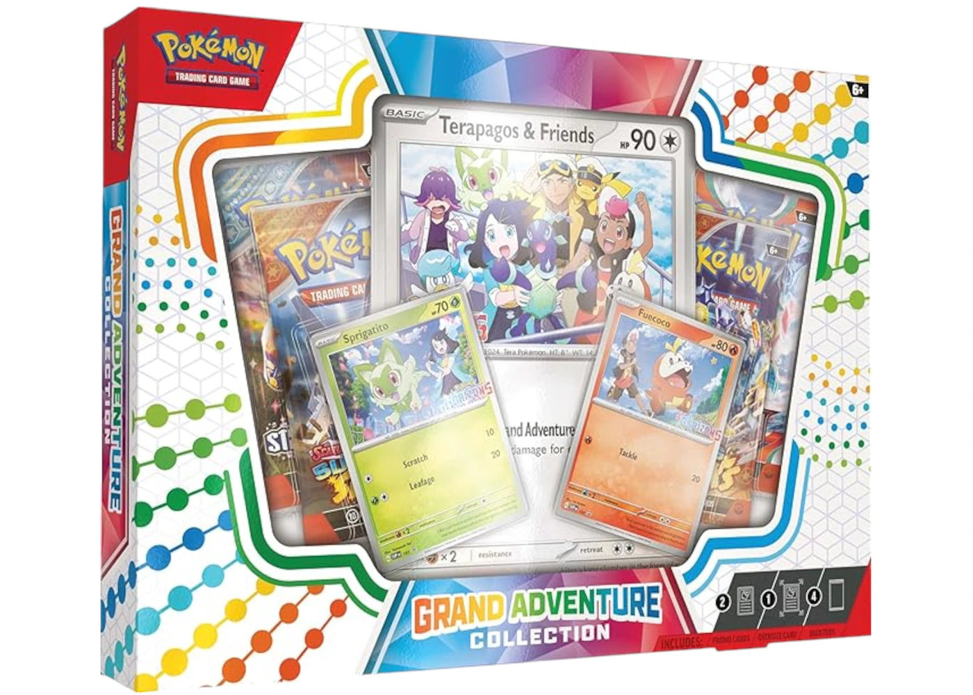 2024 Pokémon Scarlet & Violet Grand Adventure Collection Box