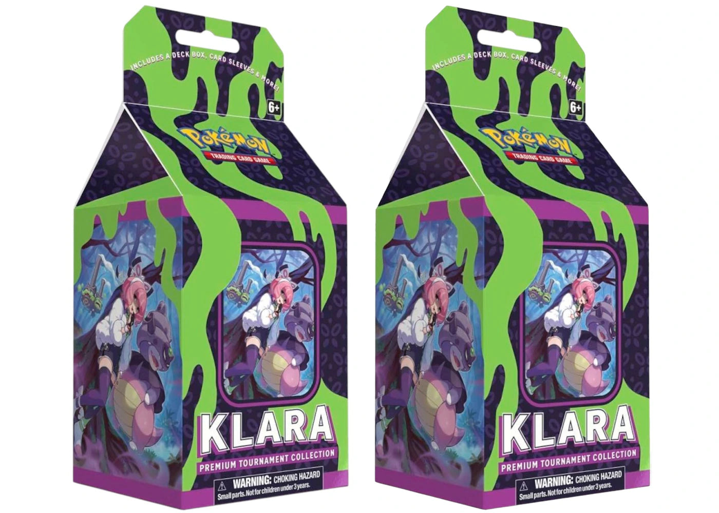 2024 Pokémon Sword & Shield Premium Tournament Collection Klara 2x Lot