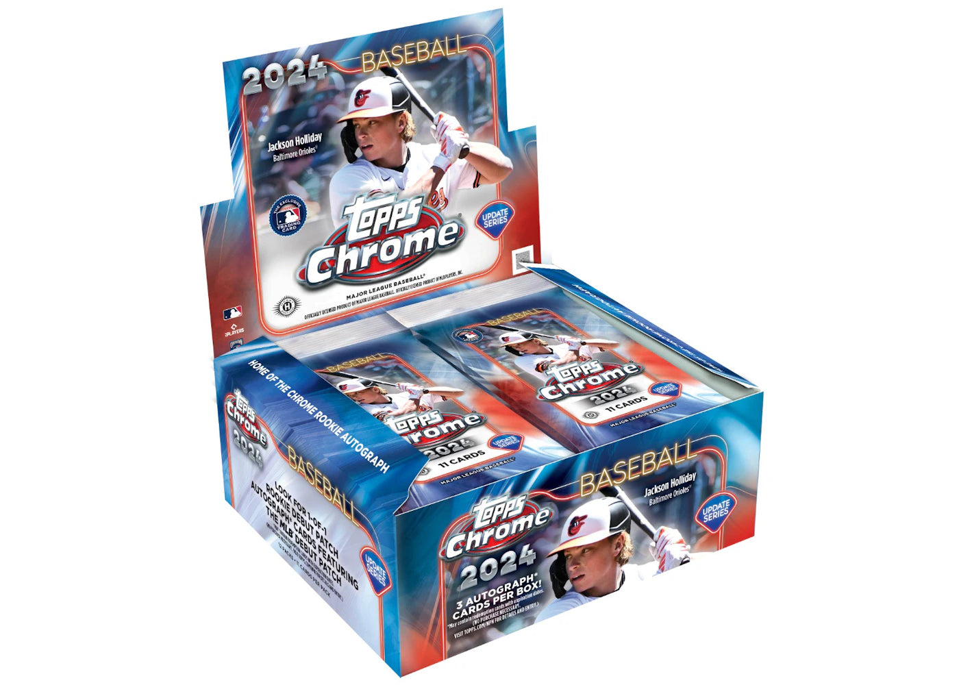 2024 Topps Chrome Update Series Baseball Jumbo Box
