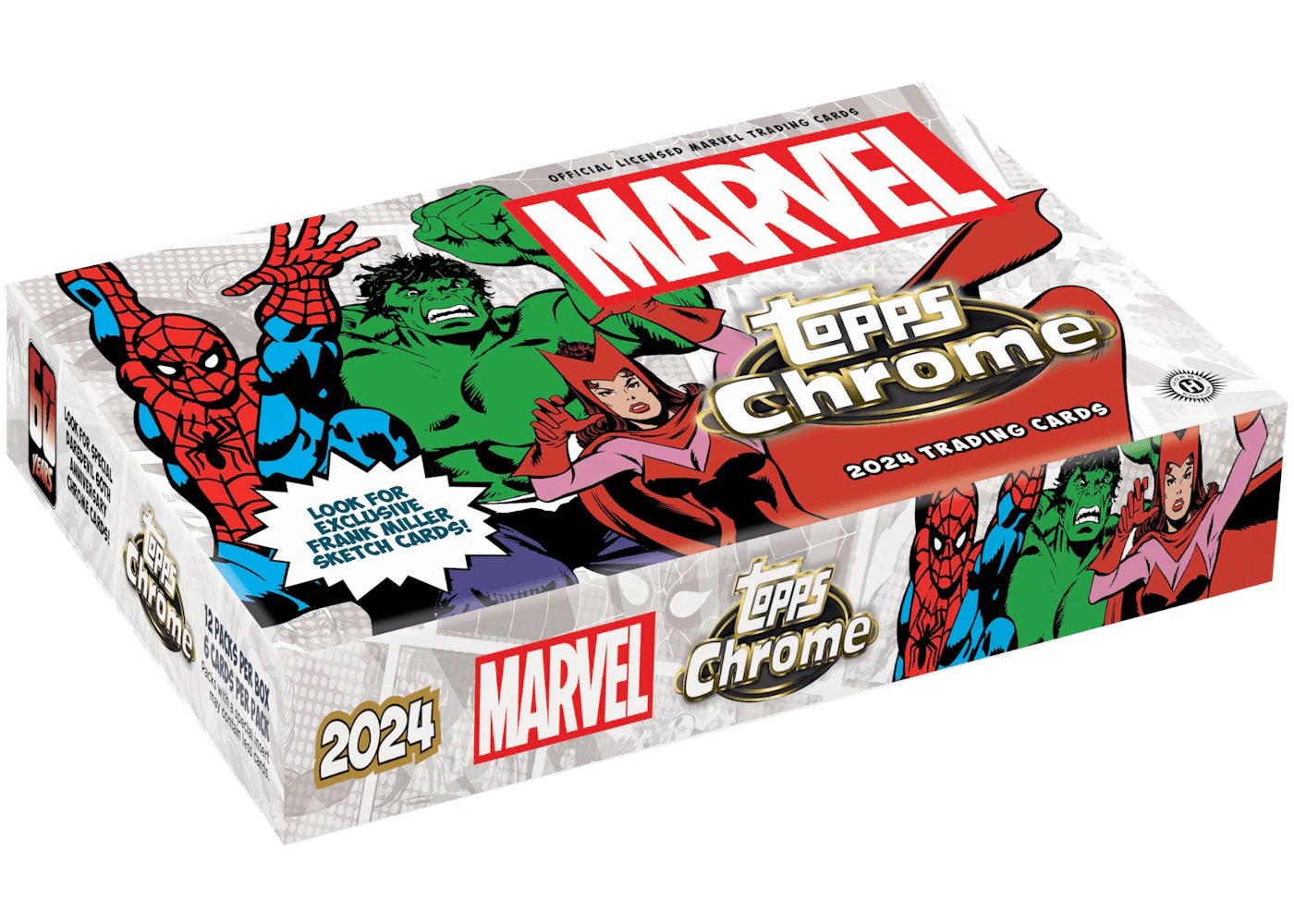 2024 Topps Marvel Chrome Hobby Box