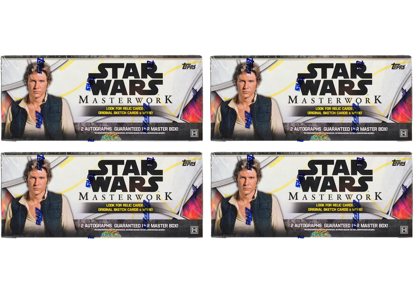 2024 Topps Star Wars Masterwork Hobby Box 4x Lot