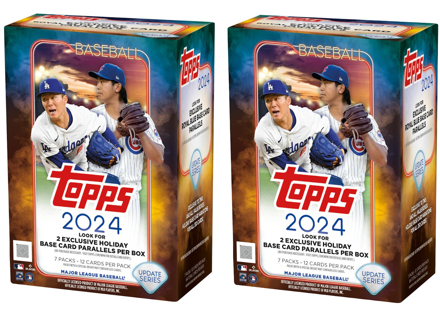2024 Topps Update Series Baseball Value Box 2x Lot