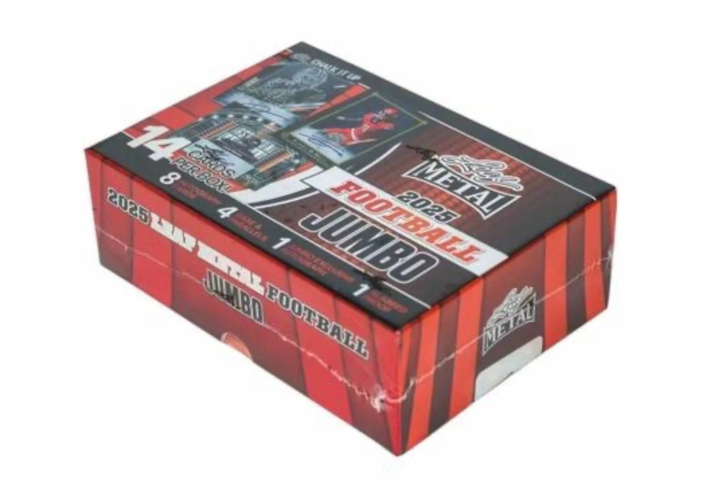 2025 Leaf Metal Football Jumbo Hobby Box