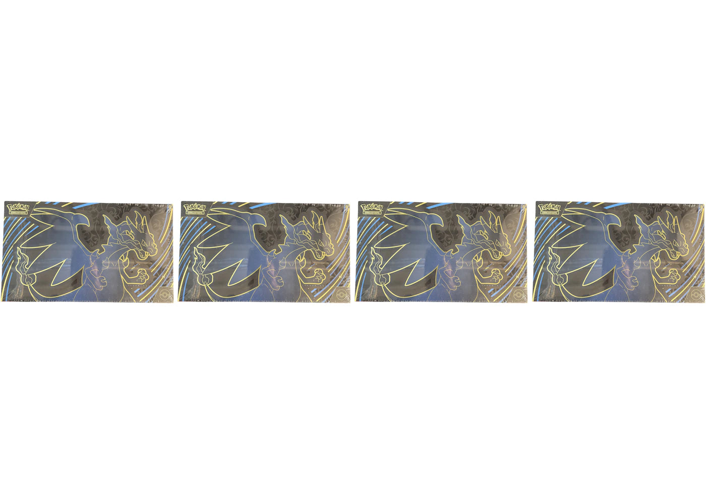 2025 Pokémon Mega Evolution Charizard X ex Ultra-Premium Collection (German) 4x Lot
