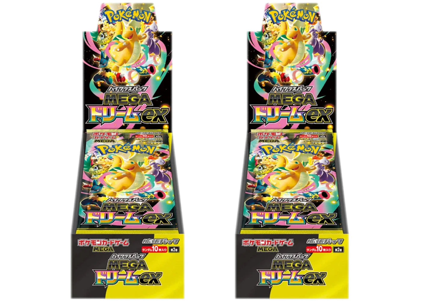 2025 Pokémon Mega Evolution Dream ex Booster Box (Japanese) 2x Lot