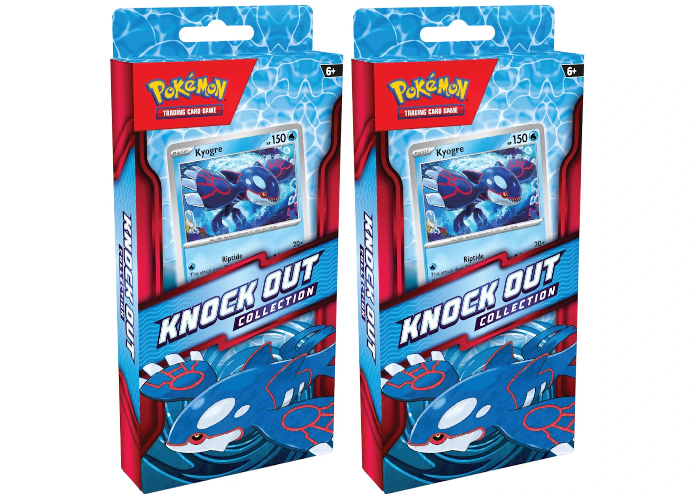 2025 Pokémon Mega Evolution Kyogre Knock Out Collection 2x Lot