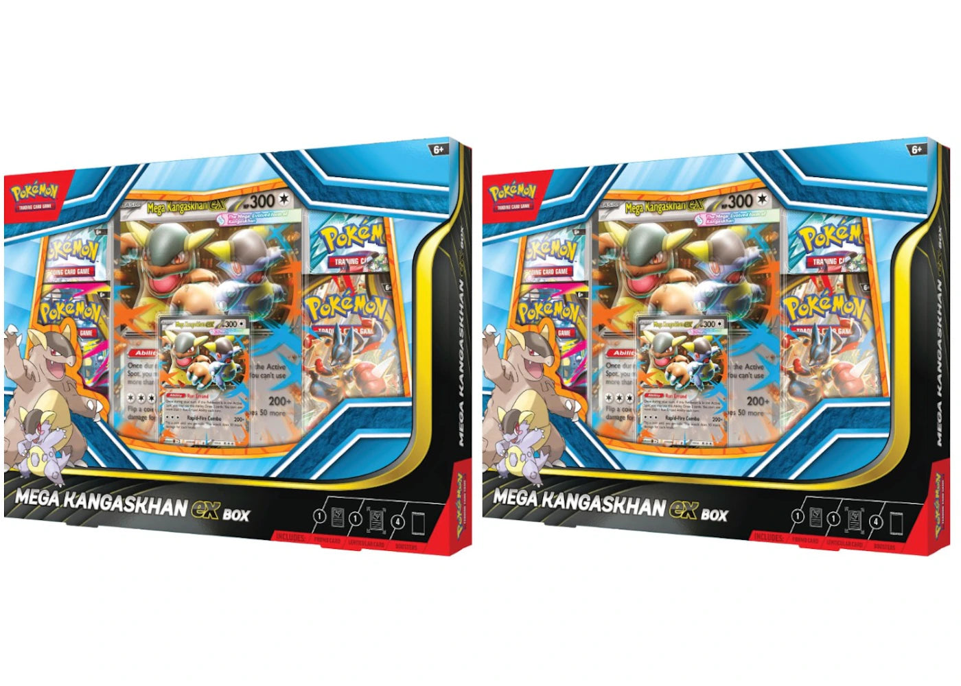 2025 Pokémon Mega Evolution Mega Kangaskhan ex Box 2x Lot