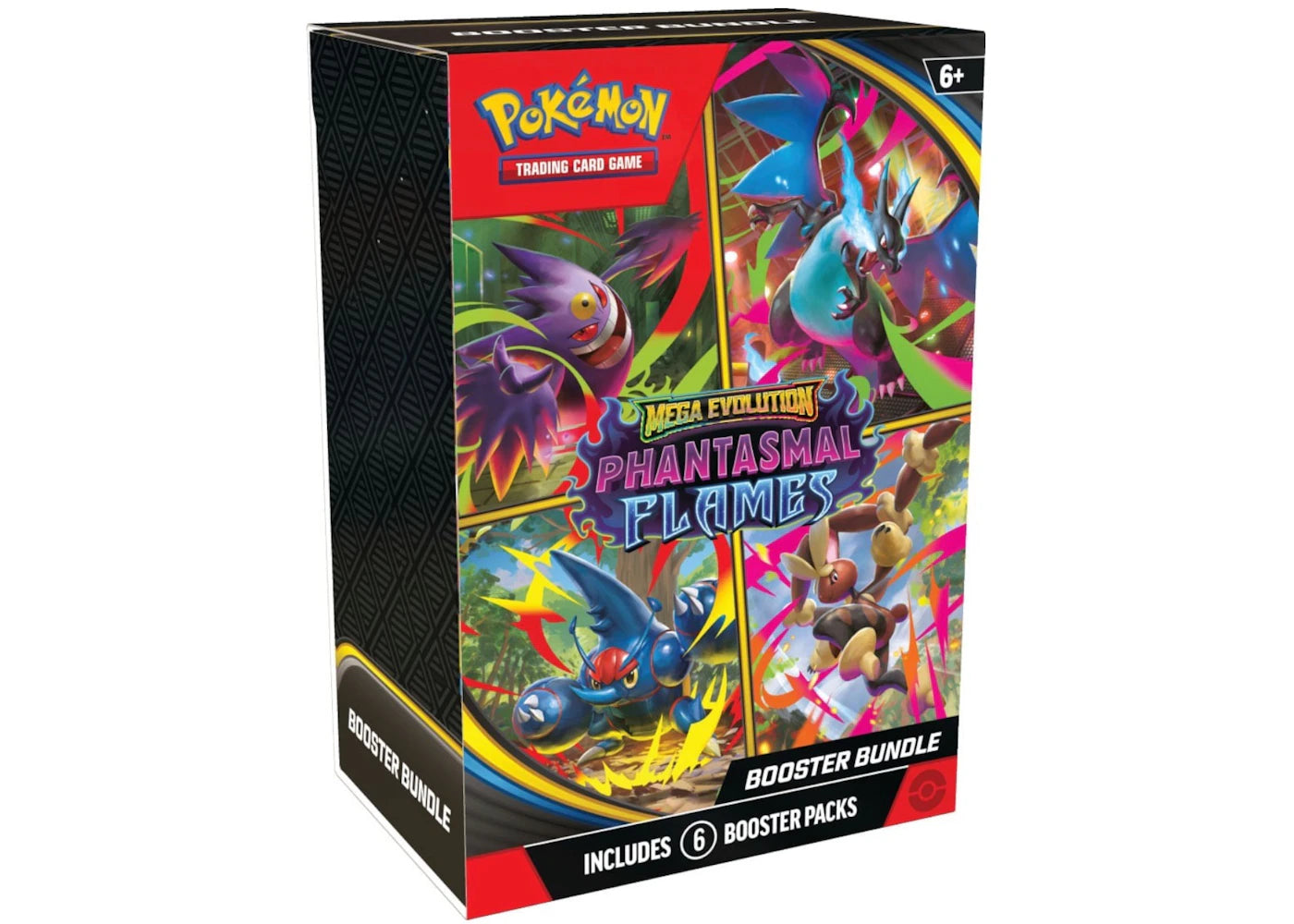 2025 Pokémon Mega Evolution Phantasmal Flames Booster Bundle