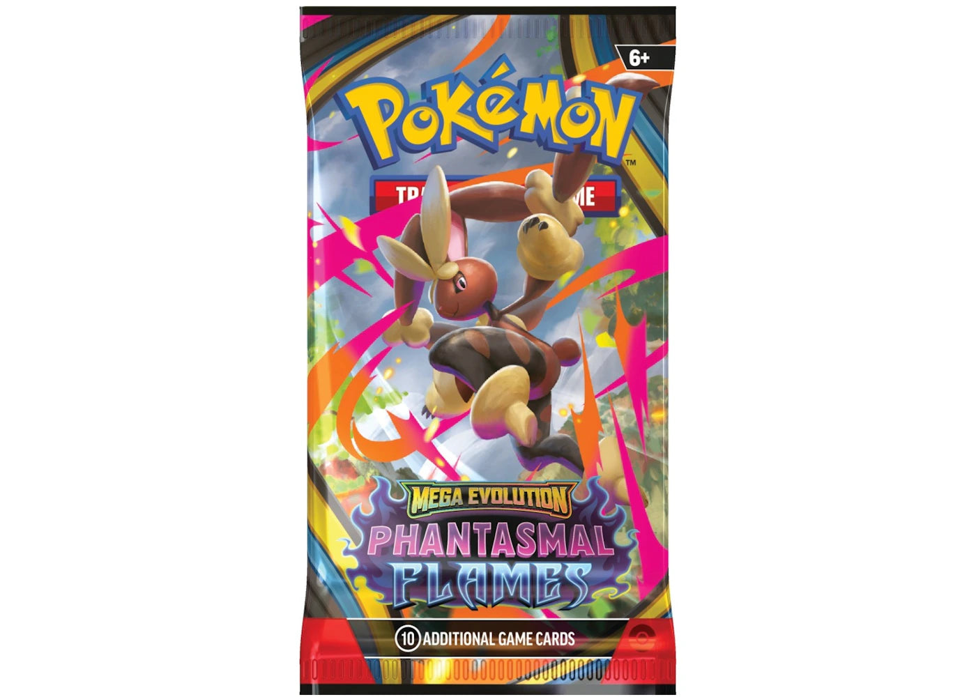 2025 Pokémon Mega Evolution Phantasmal Flames Mega Lopunny Booster Pack