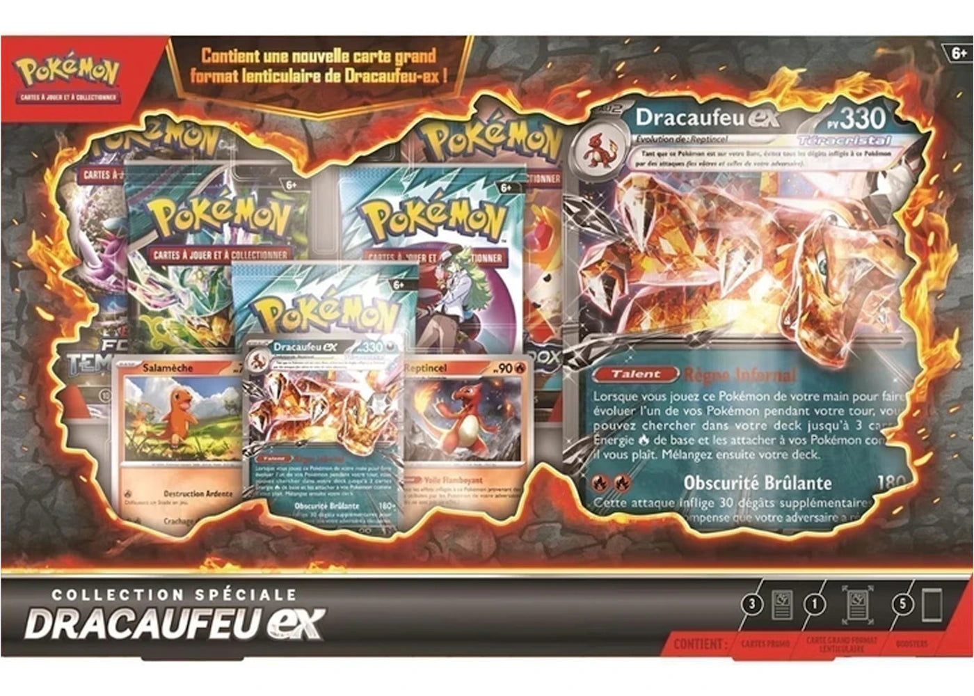 2025 Pokémon Scarlet & Violet Charizard ex Special Collection (French) Box