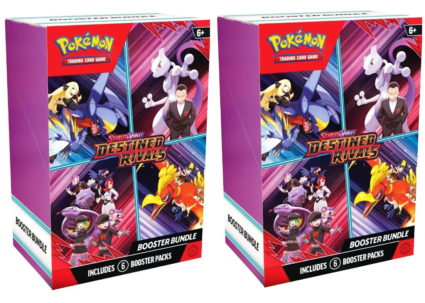 2025 Pokémon Scarlet & Violet Destined Rivals Booster Bundle 2x Lot