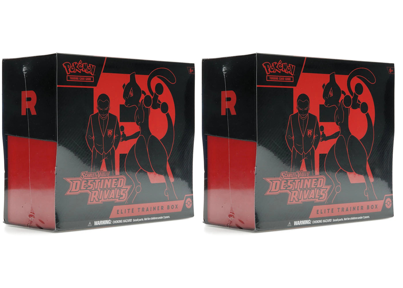 2025 Pokémon Scarlet & Violet Destined Rivals Elite Trainer Box 2x Lot