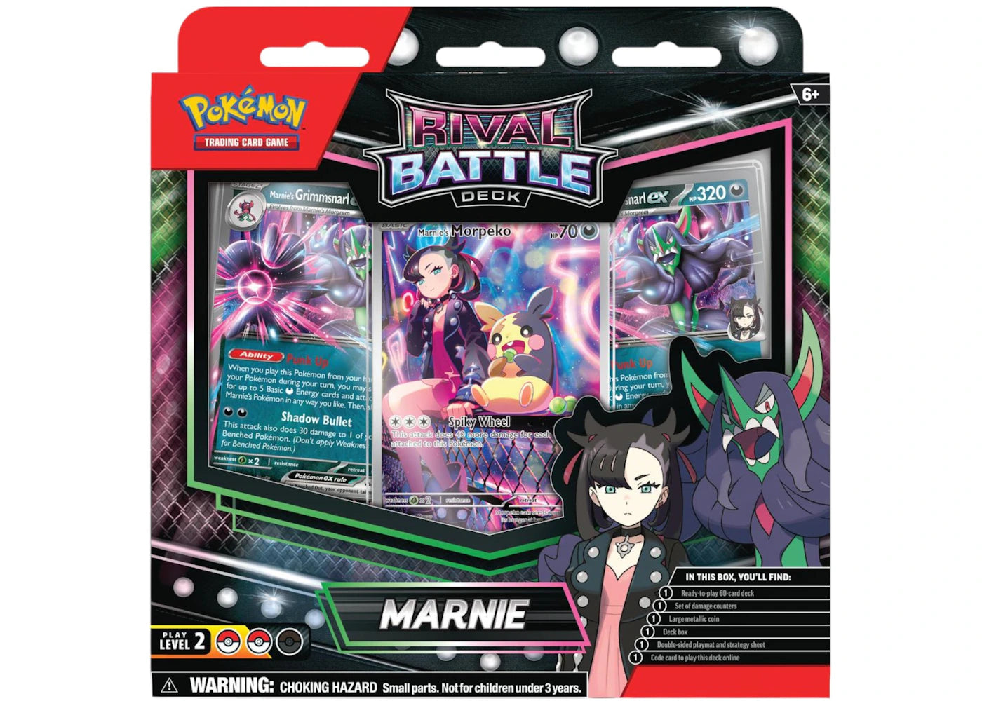 2025 Pokémon Scarlet & Violet Destined Rivals Marnie Rival Battle Deck